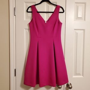 DKNY Off the Shoulder cocktail dress - Hot Pink